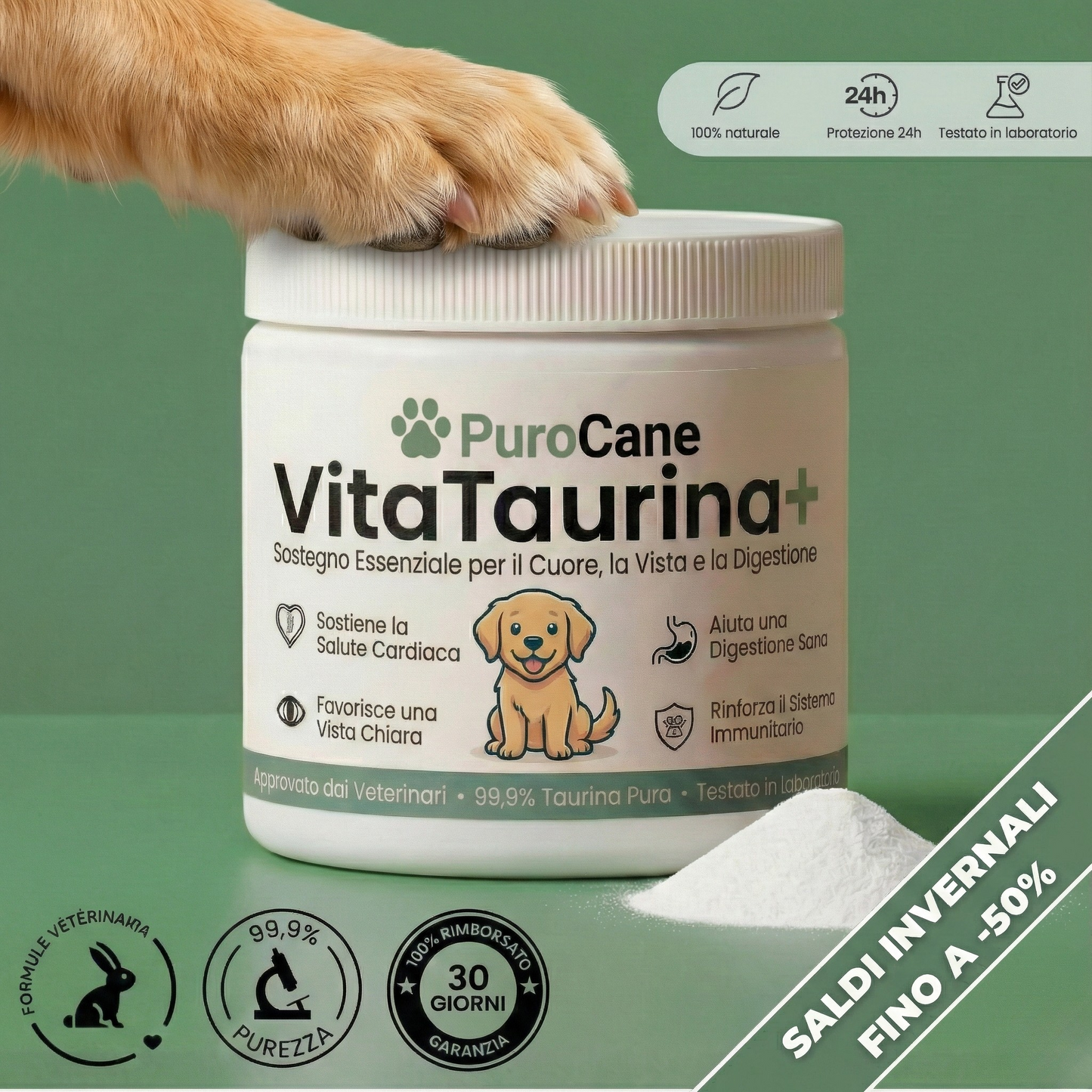 VitaTaurina+ - N. 1 raccomandato dai veterinari